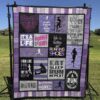 I Run Like A Girl Try To Keep Up Quilt Blanket Tr12  Quilt